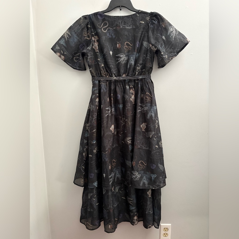 Maudeline Victoriana Organza Midaxi Dress Sz 6 – Romantic, Ethereal Layers - Picture 6 of 7